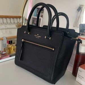 Kate Spade Allyn Bag Tote Crossbody in Black